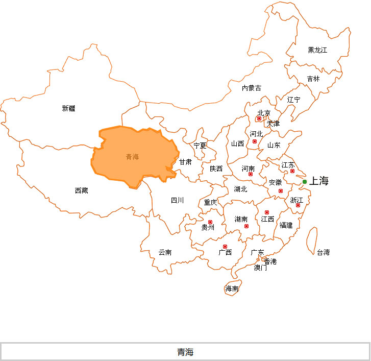简洁版中国地图功能点击实现内容关联