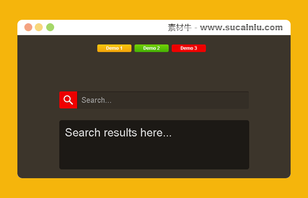 jQuery炫酷的可伸缩搜索框插件jquery.searchMeme.js