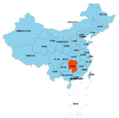 layui全国省市区域地图显示特效