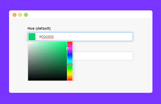 WEB颜色选择器