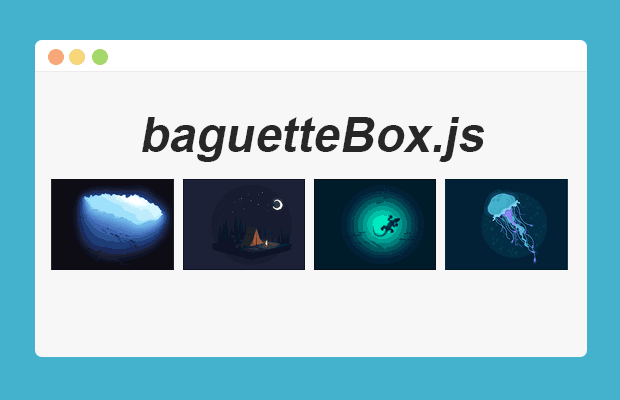 JS移动端响应式图片展示插件baguetteBox.js